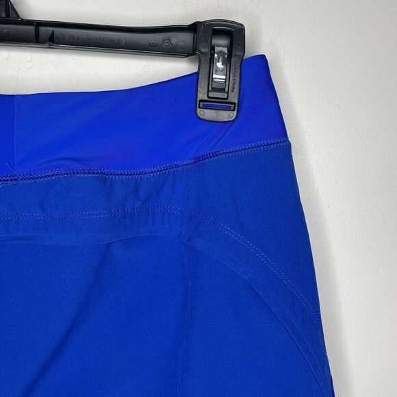 LANDS END Swim Board Skort Womens 2 Electric Blue Skirt NEW Comfort Waist Pocket - Picture 7 of 9
